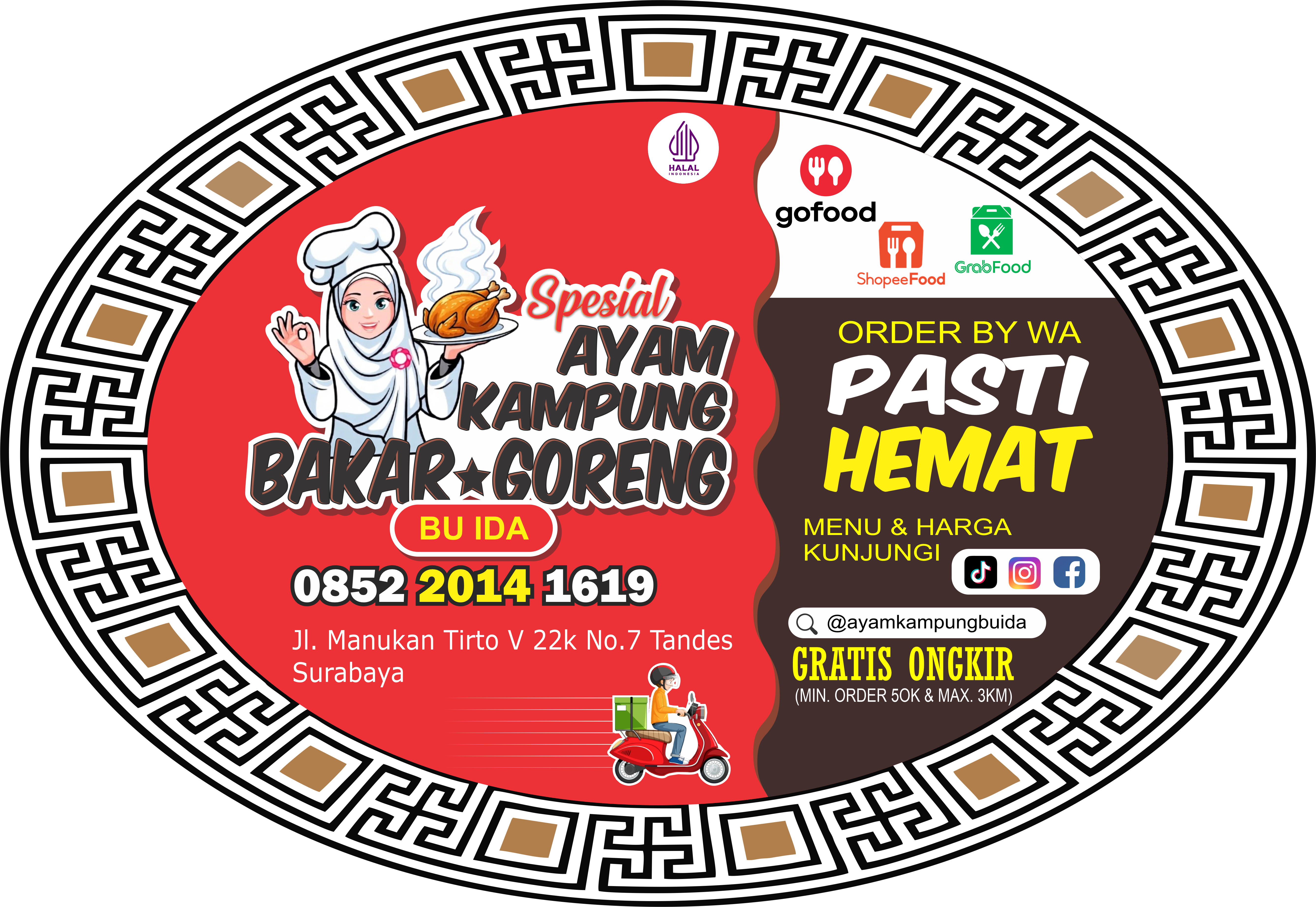 Design Kemasan Ayam Kamnpung