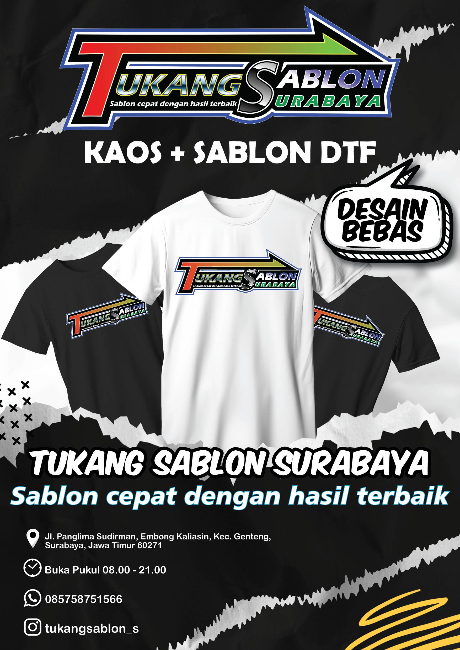 Desain Poster Sablon